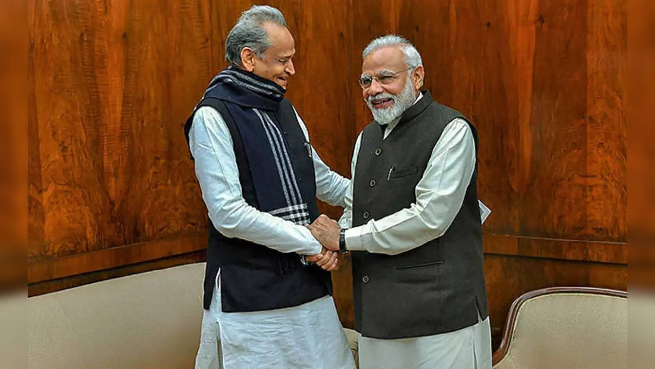 ​PM Modi and Ashok Ghelot