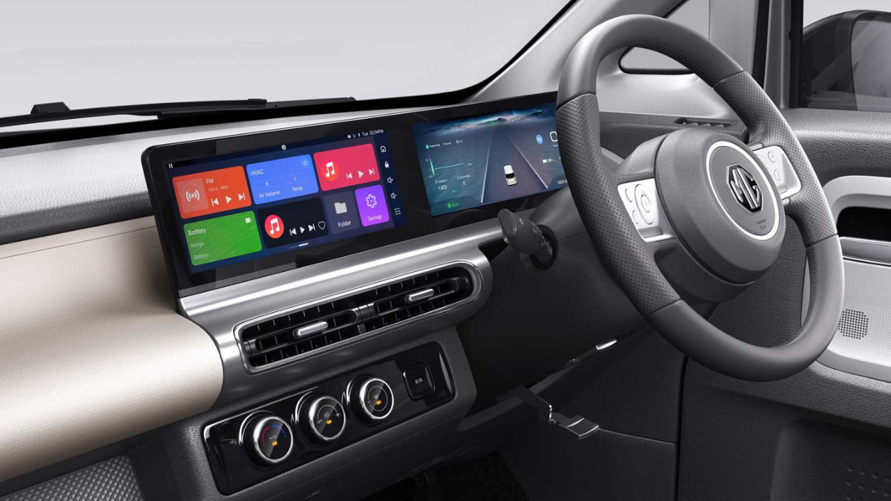 MG Comet EV Infotainment System Details Revealed