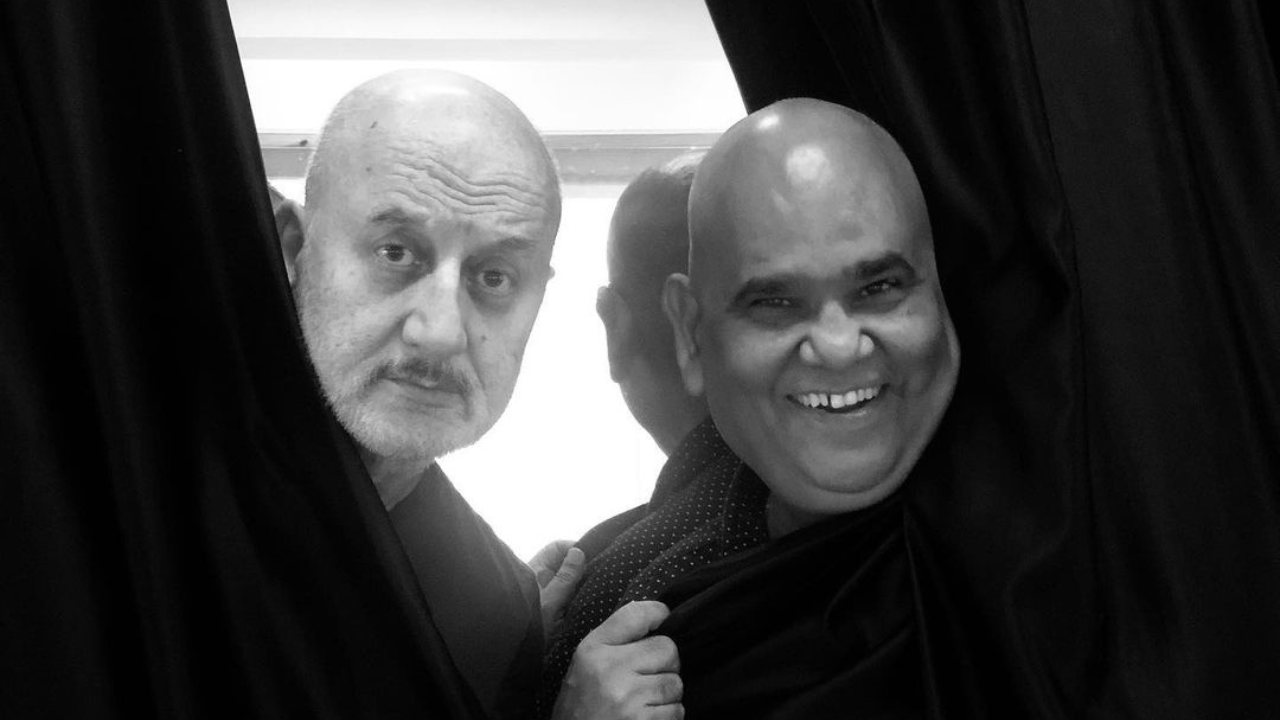 Anupam Kher's birthday wish for Satish Kaushik