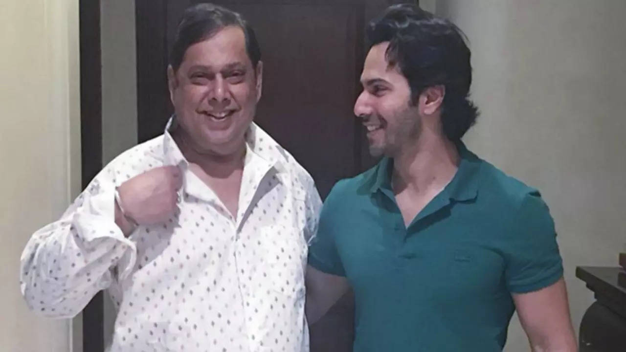 Varun Dhawan and David Dhawan