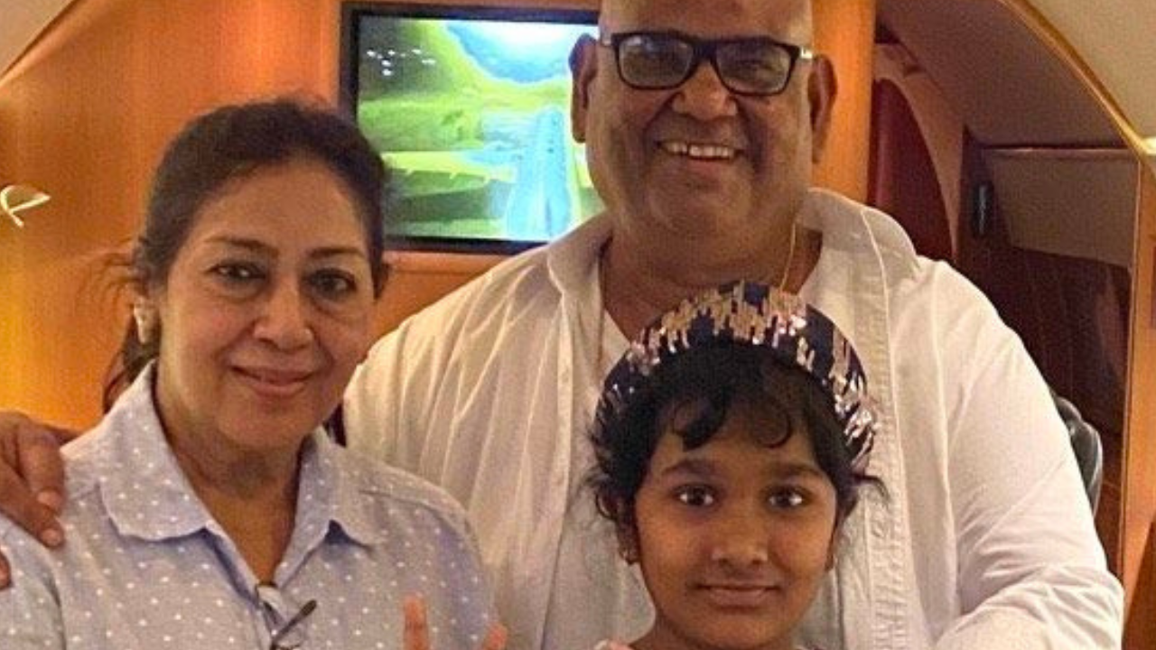 Satish Kaushik's Daughter Vanshika Cries To Sleep. Says 'Papa's Birthday Has Come But...'