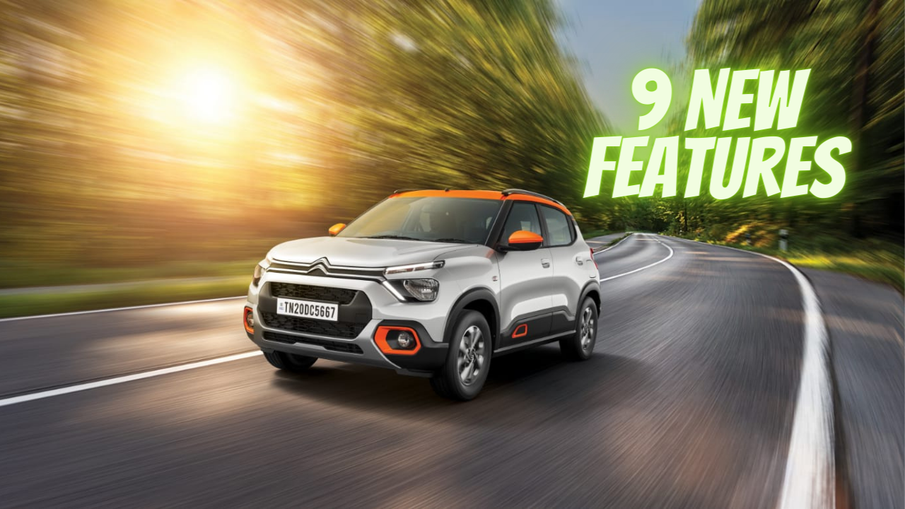 Citroen C3 Shine Top-End Variants Now Gets 9 New Features