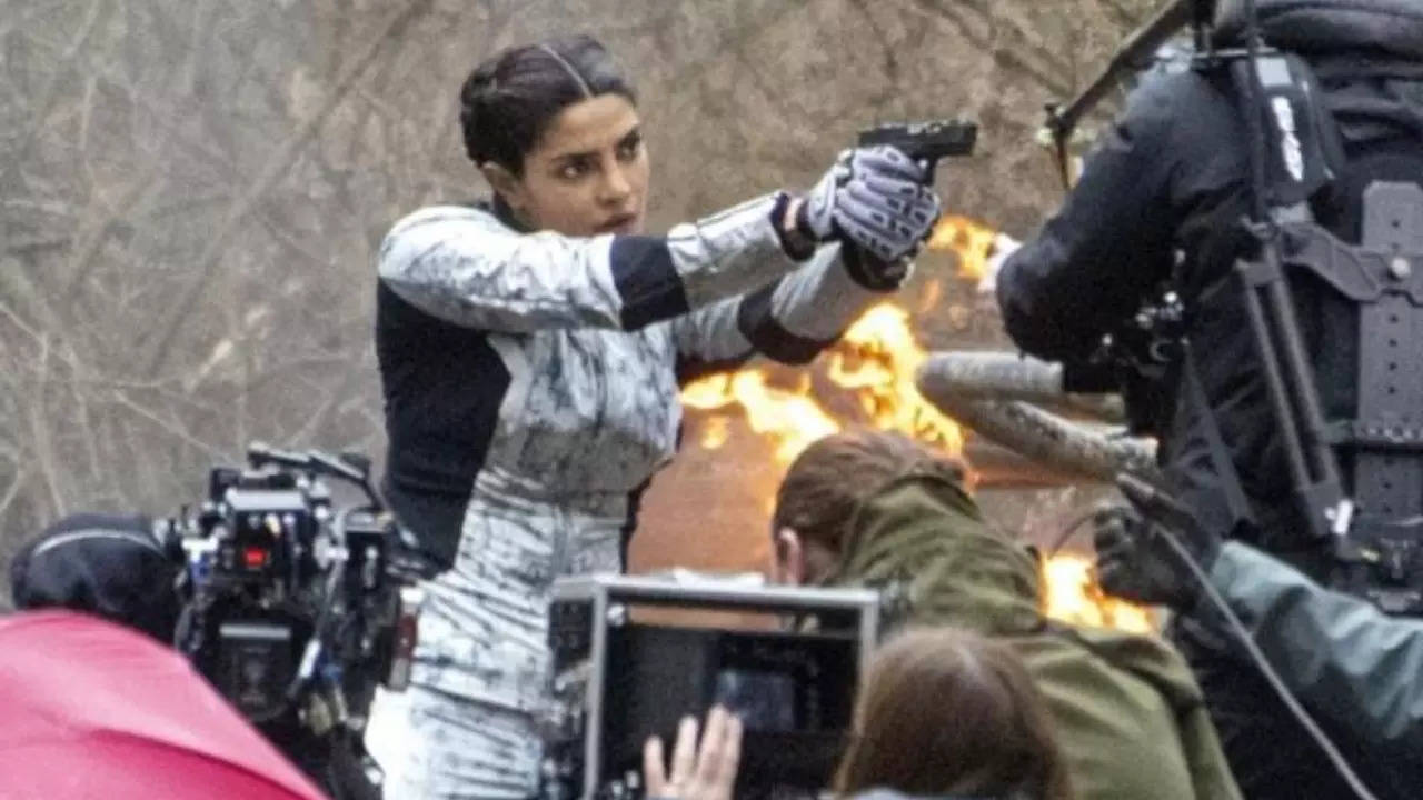 Priyanka Chopra Looks Fierce In Spy Avatar In Behind-The-Scenes PIC From Citadel Set. See Here