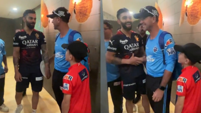 146 Centuries In One Frame: King Kohli's Special Meet With Ricky Ponting  Ahead Of RCB-DC Clash Goes Viral - WATCH | Cricket News, Times Now