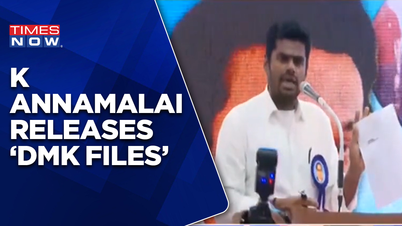 Tamil Nadu Bjp President K Annamalai Takes On Stalin Government Releases Dmk Files India 2535