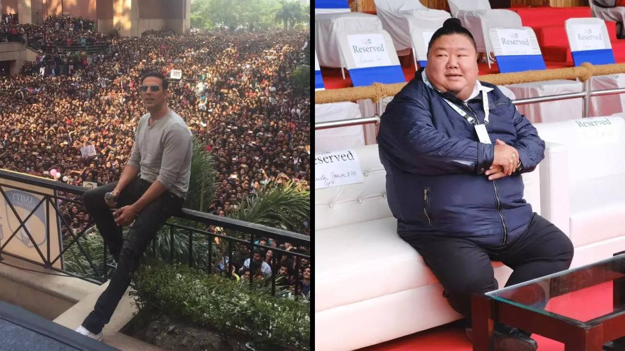 Nagaland BJP state president Temjen Imna Along has credited actor Akshay Kumar for inspiring him to 'come earlier than audience' in a viral Twitter post | Credit: Twitter