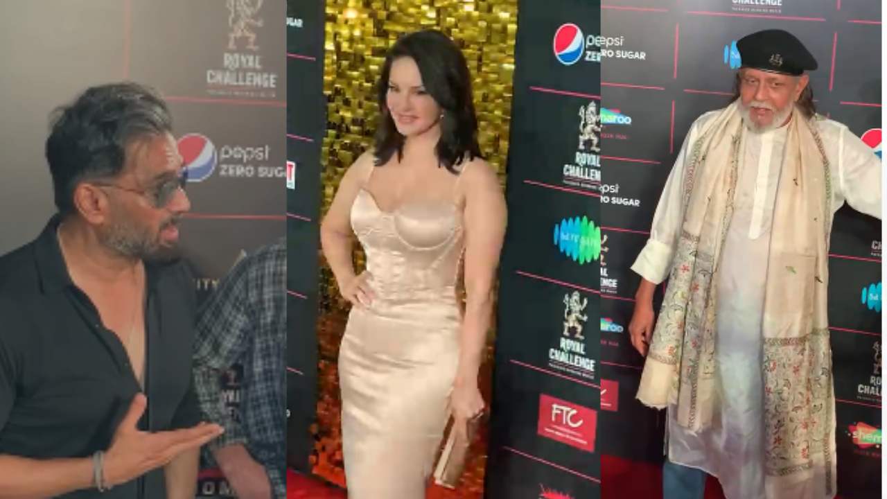 Disco Dancer The Musical FINALLY Begins: Suniel Shetty, Urfi Javed, Sunny Leone, Mithun Chakraborty Make A Splash At Red Carpet