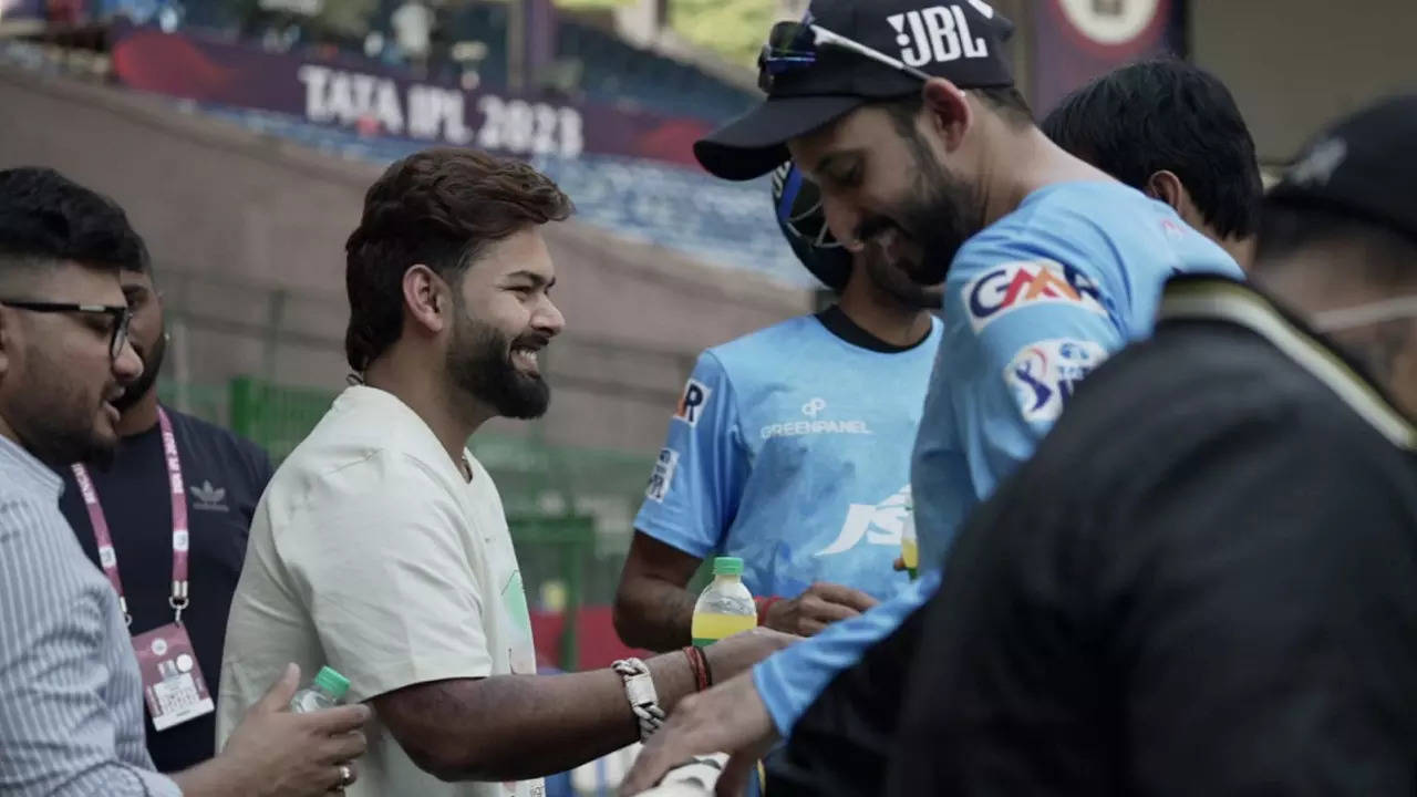 Rishabh Pant DC practice session