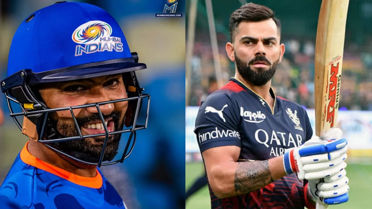 Rohit Sharma Virat Kohli Elite IPL list.