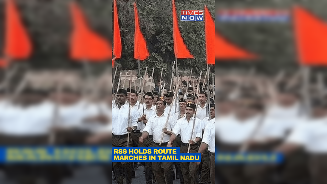 Tamil Nadu Police Heightens Security As RSS Conducts Route March Across ...