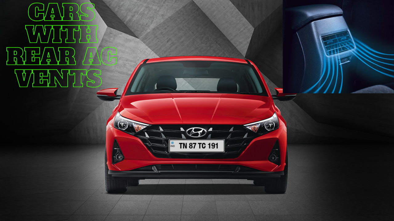 Top 5 Cars under Rs 10 lakh with Rear AC Vents Maruti Suzuki, Hyundai