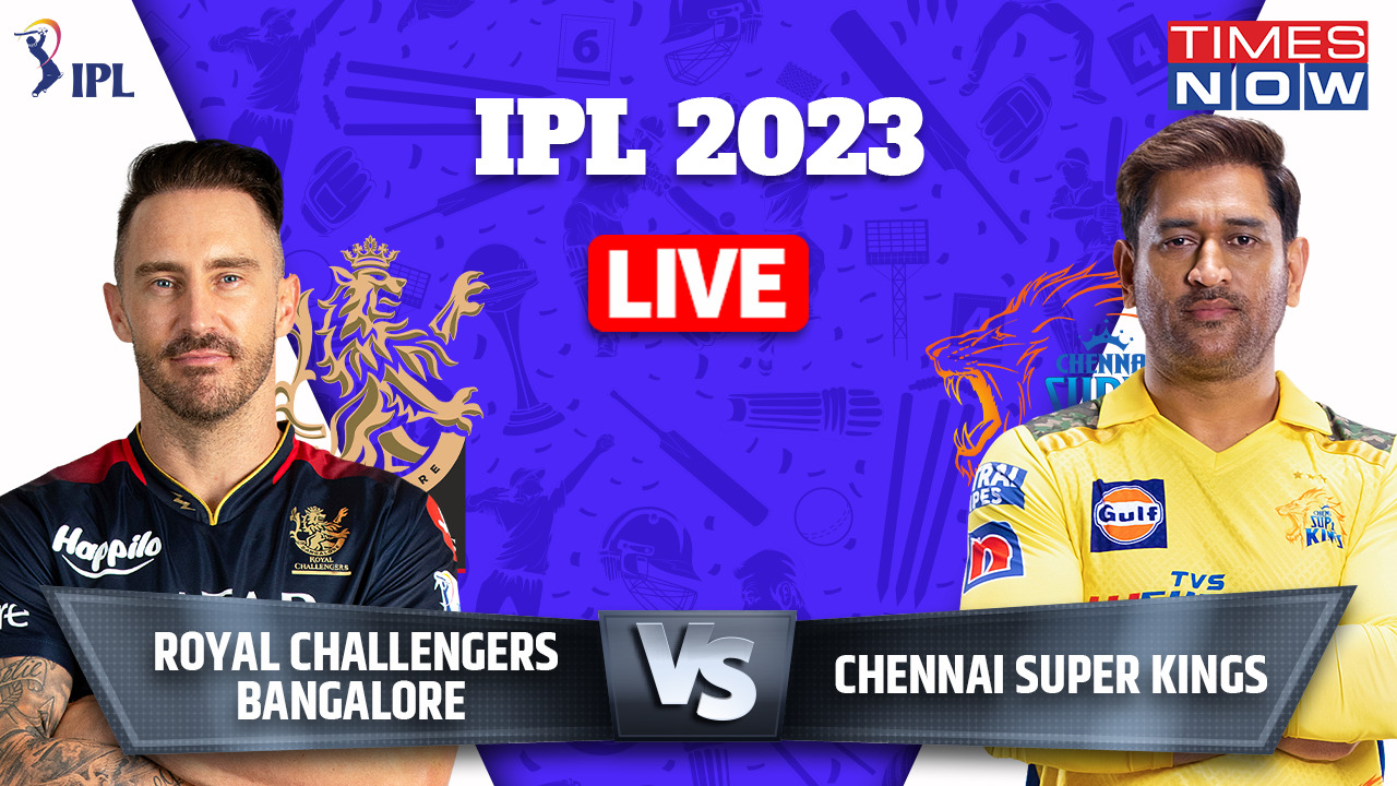 Highlighs RCB vs CSK IPL 2023 CSK seal victory by 8 runs in high-scoring clash