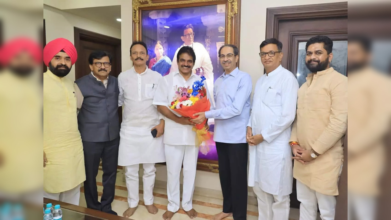 KC Venugopal Meets Uddhav Thackeray