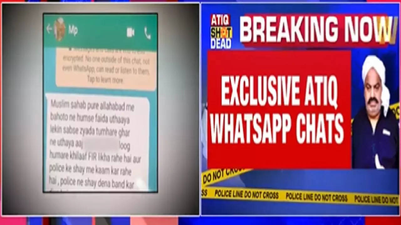 Atiq Ahmad's WhatsApp Chats Revealed