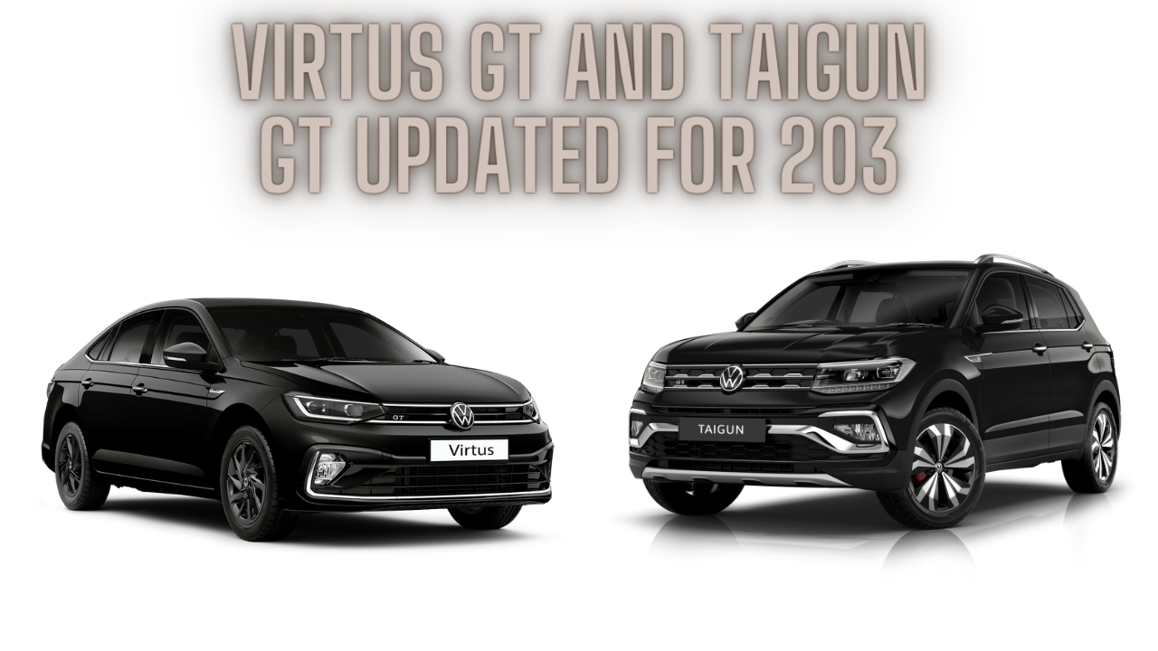 Volkswagen Taigun GT and Virtus GT Gains New Variants, Colours and Transmission Options