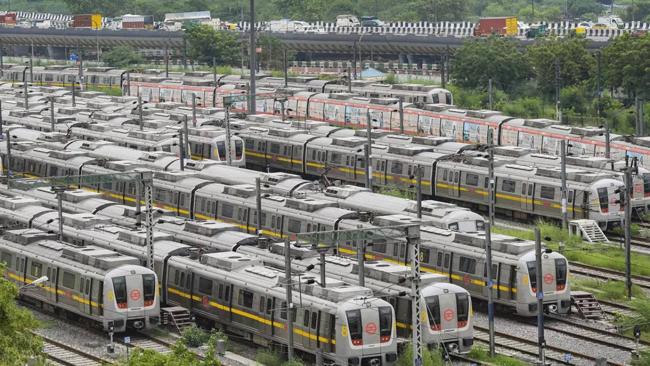 Delhi Metro.