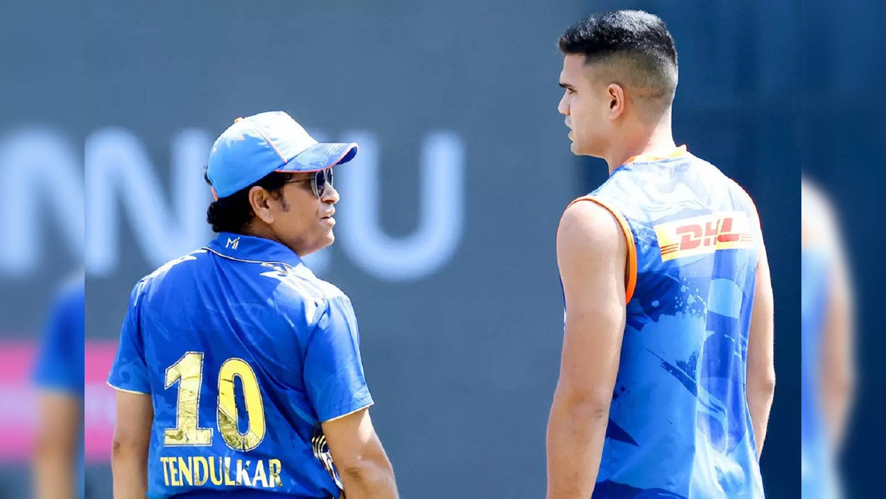 Sachin Tendulkar Arjun Tendulkar.