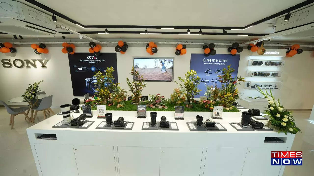 Sony's largest camera lounge, GP Pro, located in Lajpat Nagar, New Delhi