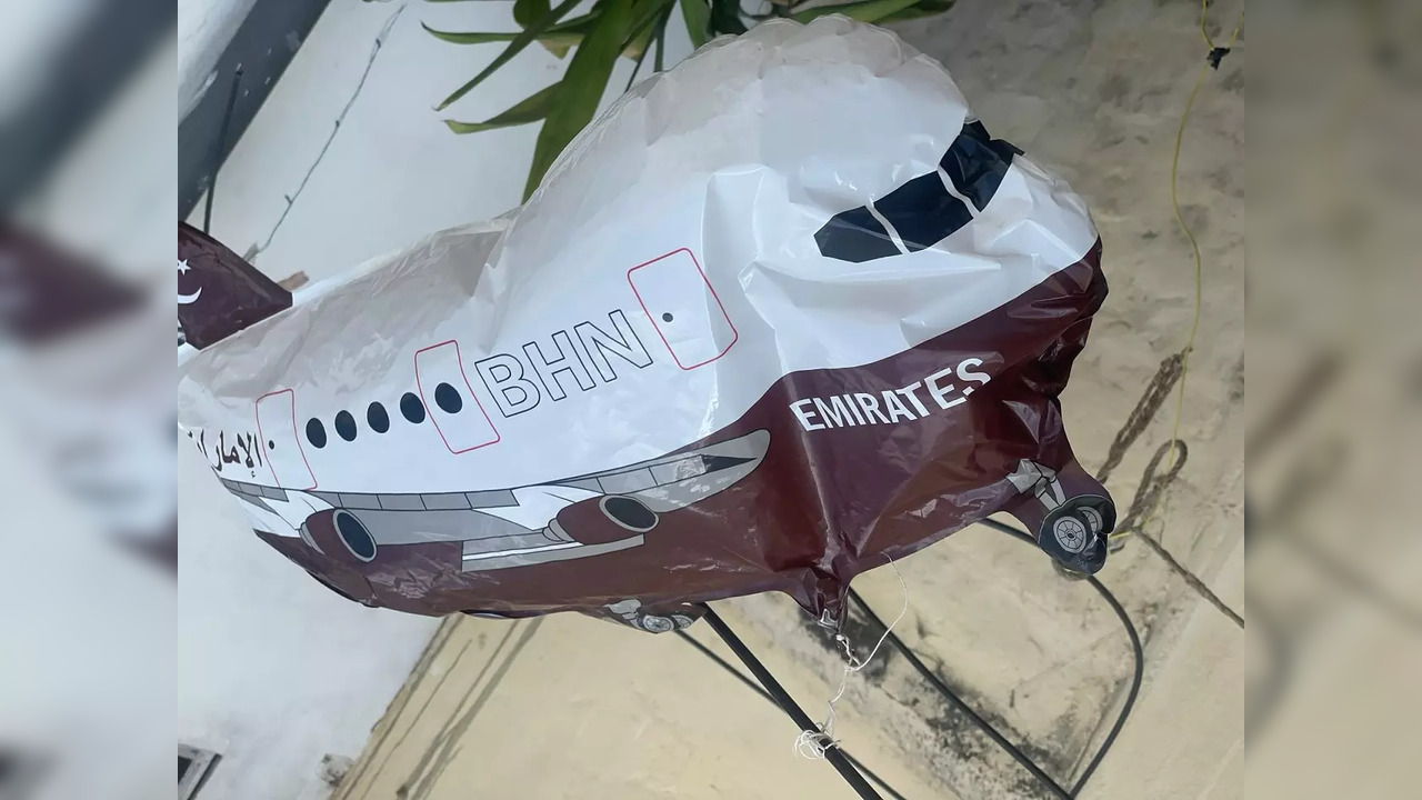 ​Aircraft-shaped balloon found in Jammu and Kashmir