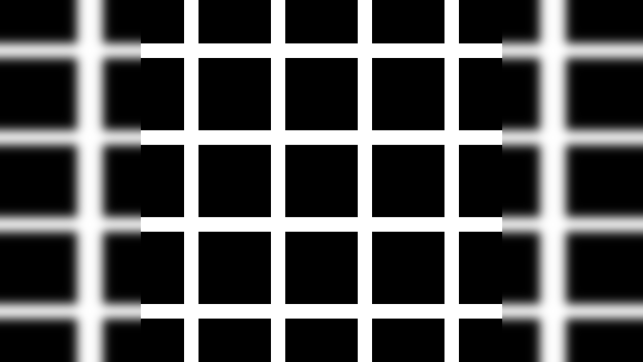 Hermann Grid Optical Illusion