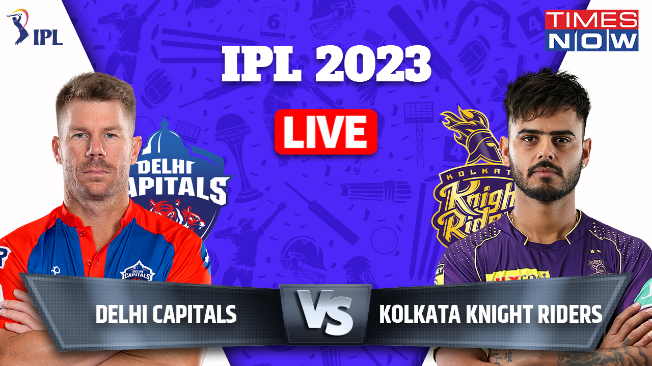 HIGHLIGHTS DC Vs KKR IPL 2023 DC beat KKR by four wickets to secure their first win of IPL 2023