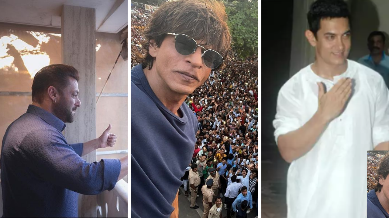 Eid-ul-Fitr 2023: Shahi Daawat To Meet And Greet With Fans, How Shah Rukh Khan, Salman Khan, Aamir Khan Celebrate Eid