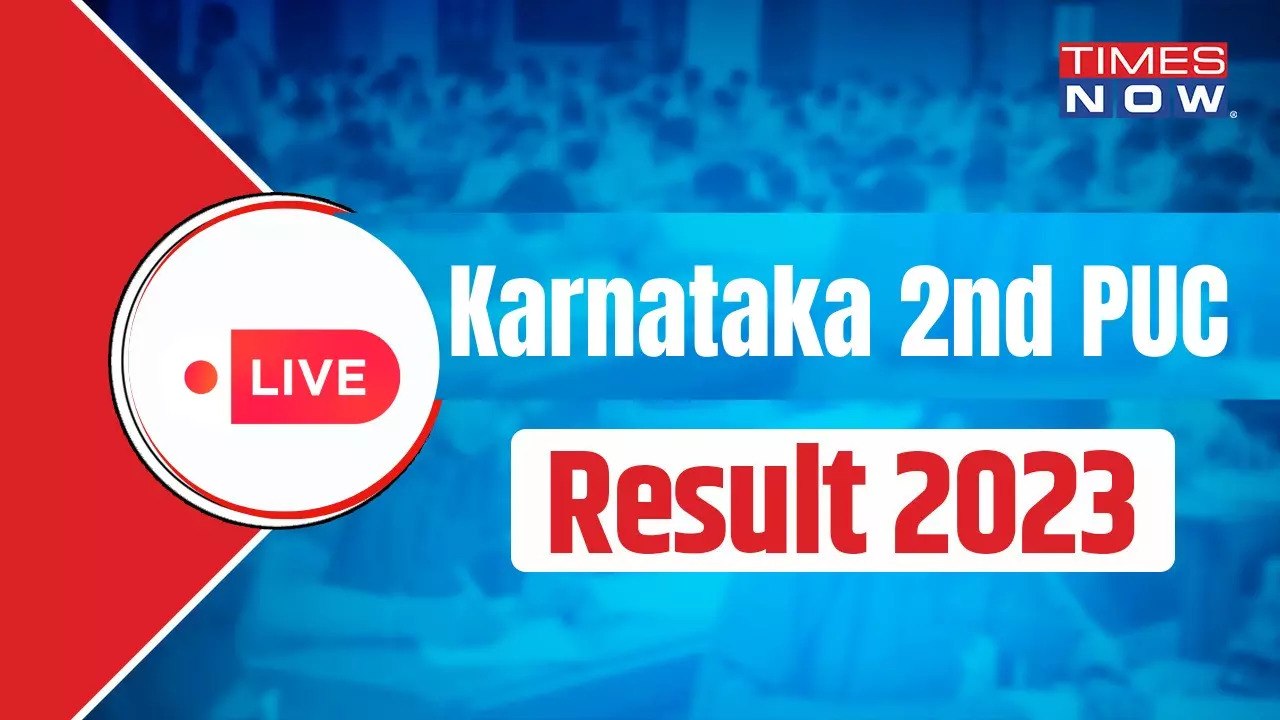 Karnataka 2nd PUC Result 2023 HIGHLIGHTS KSEEB PUC II OUT on karresultsnicin 2nd PUC Result Link toppers and more