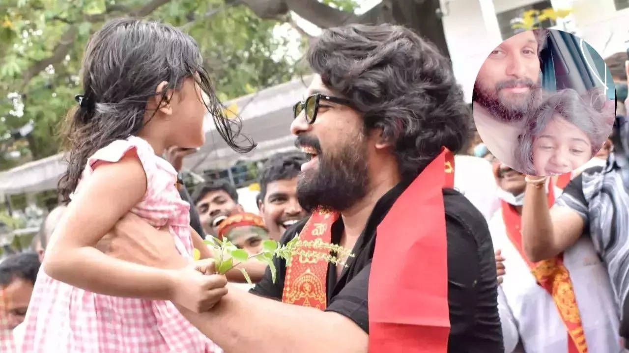 Allu Arjun Sharing Funny Moments With Daughter Allu Arha Is The Cutest ...