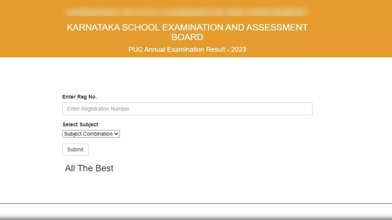 KArnataka 2nd PUC Result LINK ACTIVE