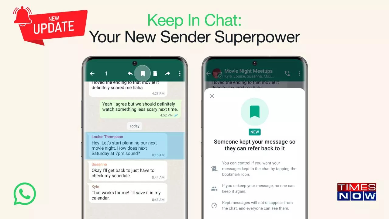 WhatsApp's Keep in Chat: A Sender Superpower for Your Disappearing Messages