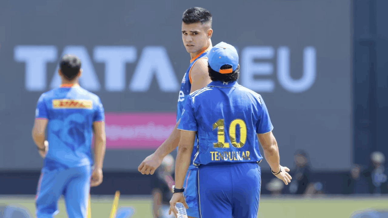 arjun tendulkar sachin tendulkar MI  BCCI