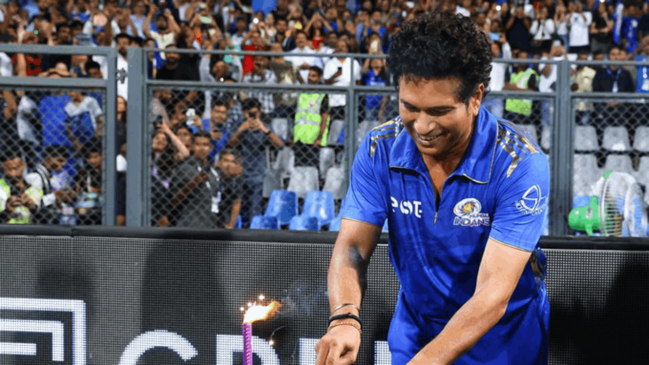 Sachin birthday MI