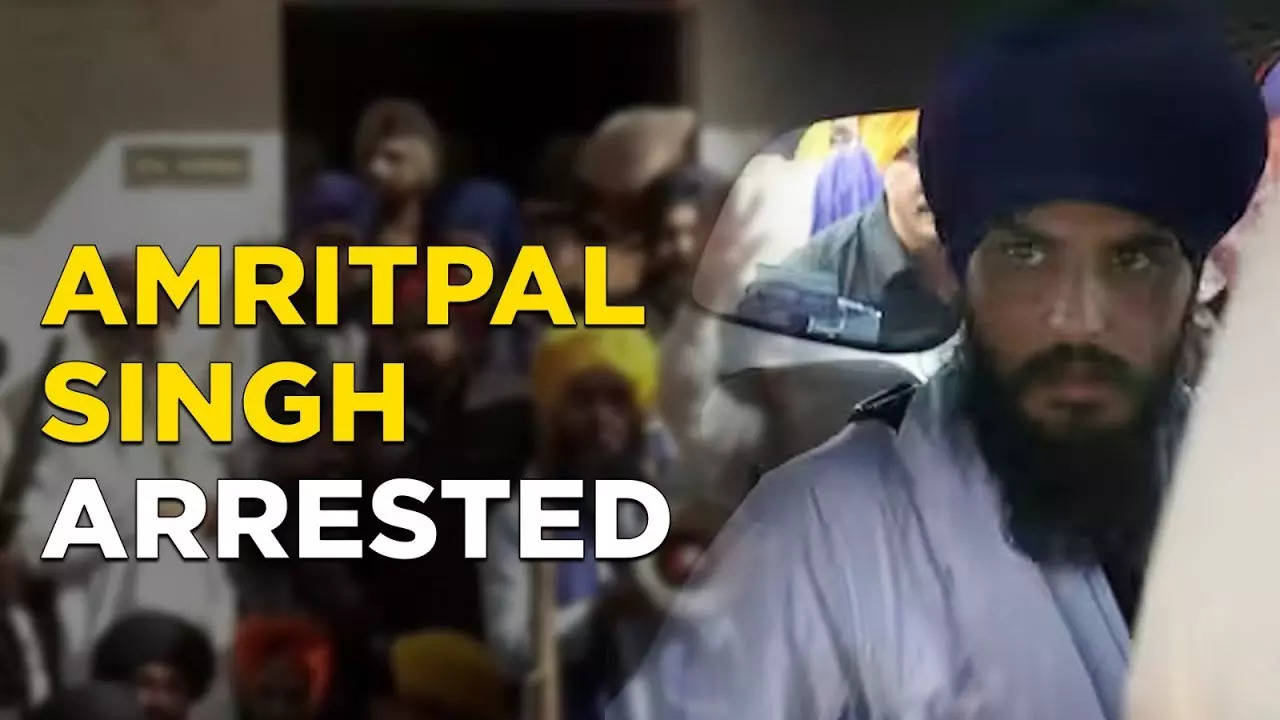 Amritpal Singh Arrested Live News Updates, Who Is Amritpal Singh? Waris ...