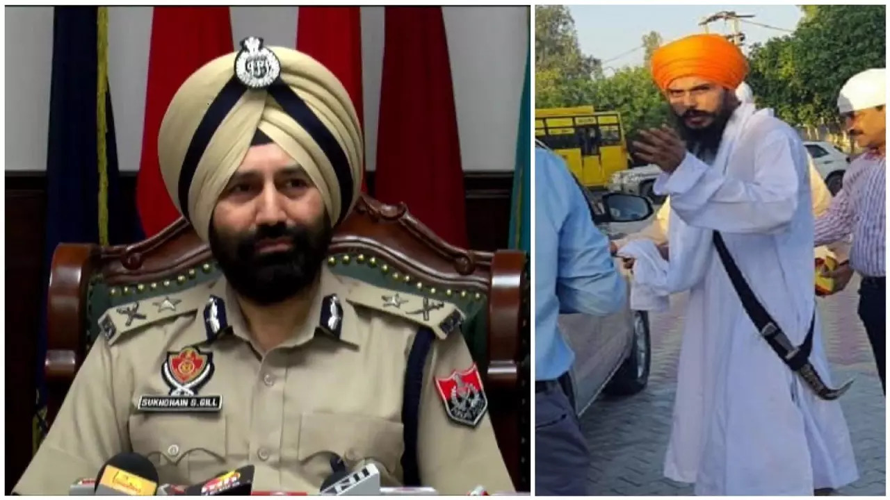 Punjab Inspector General Of Police (IGP) Sukhchain Singh Gill Says Amritpal Singh was arrested