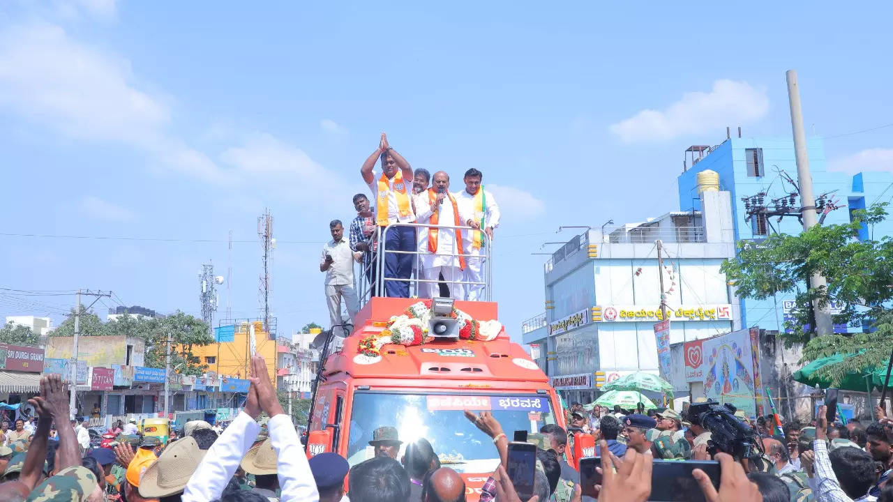 Karnataka Cm Basavaraj Bommai Kicks Of Poll Campaign Says People Are