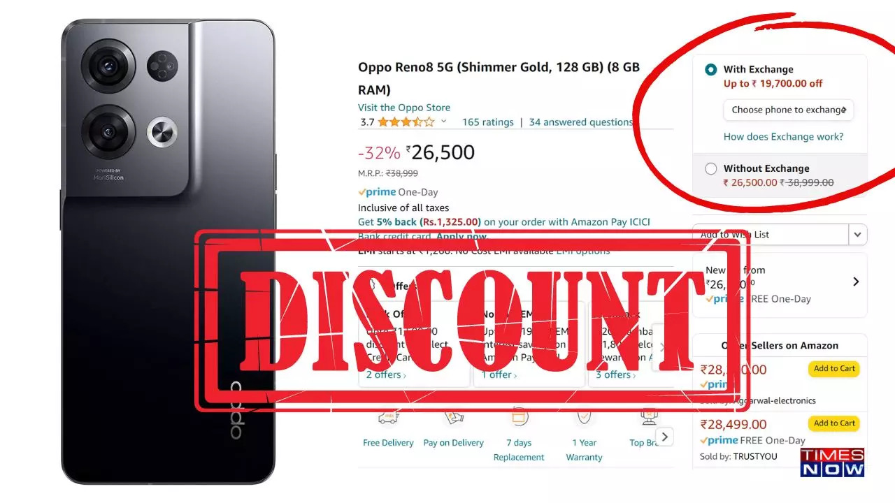 Aaj Ka Killer Deal! Get Your Hands on the Oppo Reno 8 5G for Just Rs. 6,800!