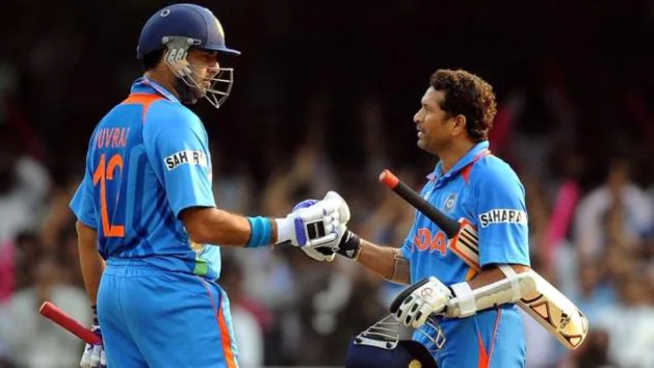 Yuvraj singh sachin tendulkar icc