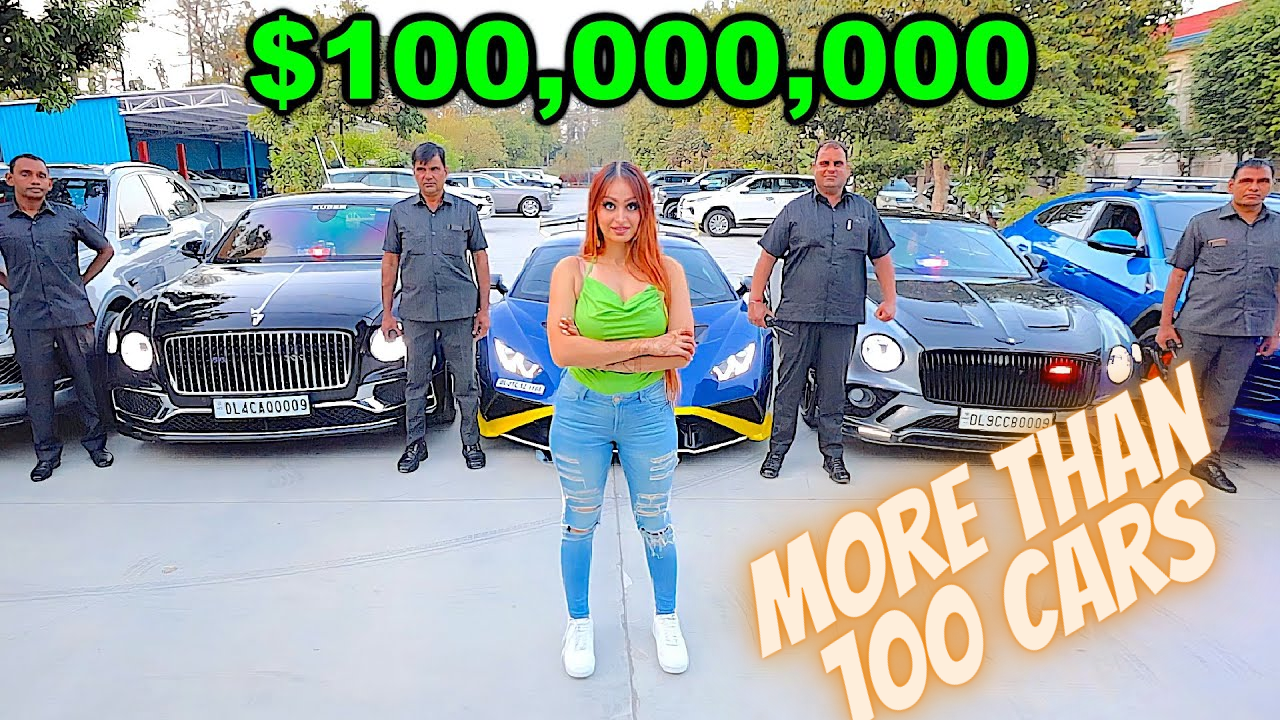 Video -  These Indian Billioanaire's Garage Has More Than 100 Car!