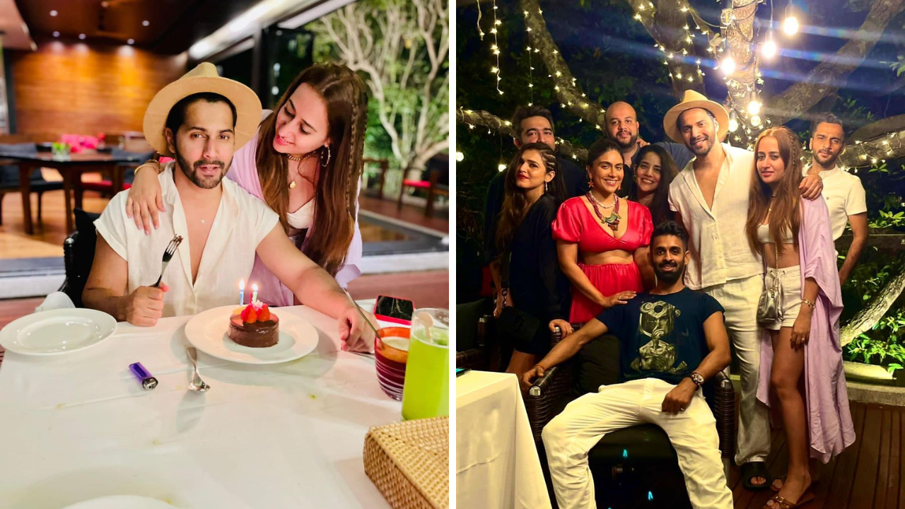 Inside Varun Dhawan's 36th Birthday Party