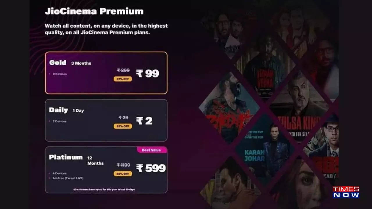 Free No More Jio Cinema To Launch Premium Subscription Plans