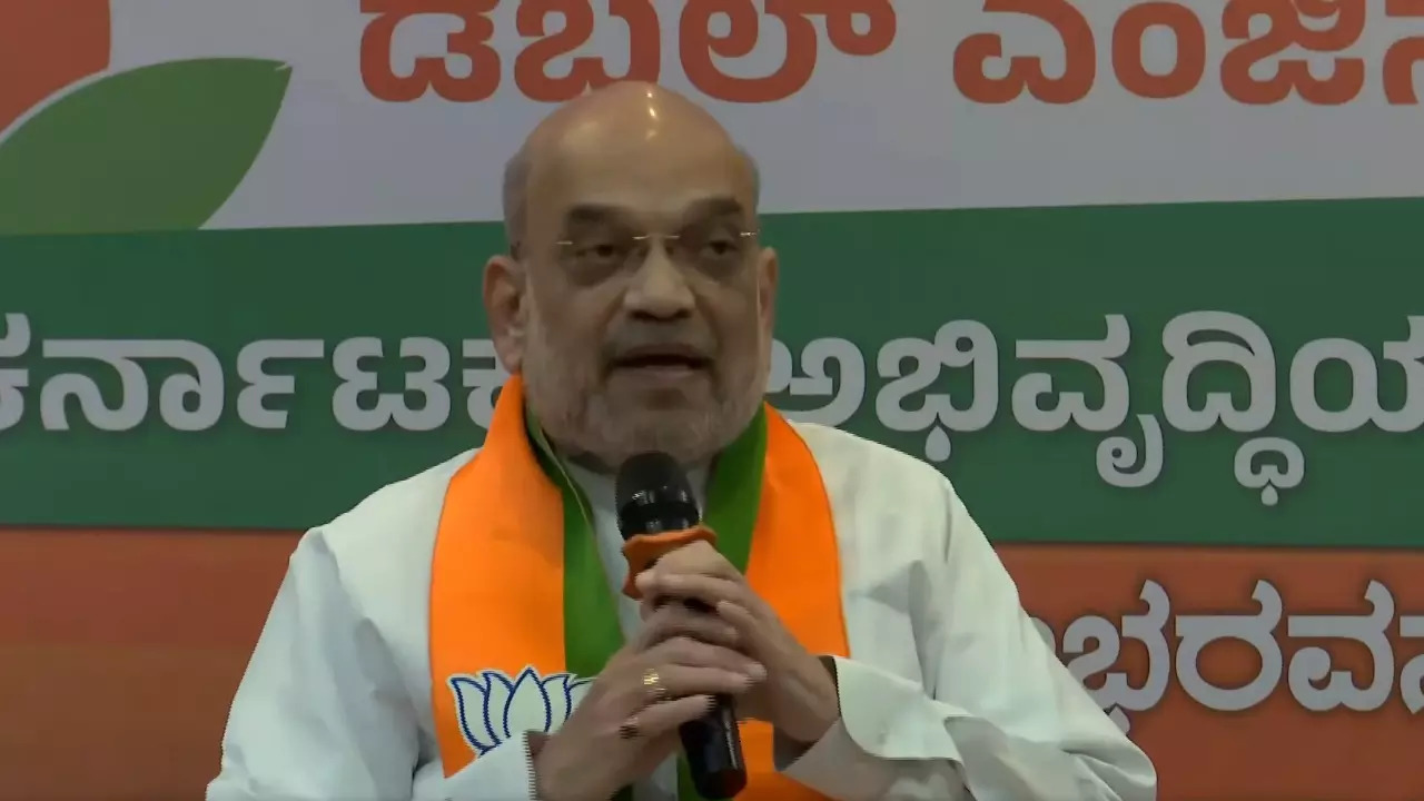 Amit Shah in Karnataka