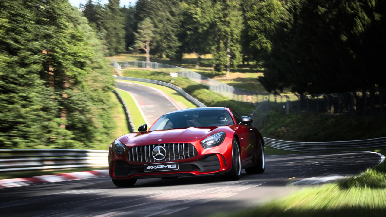 2024 MercedesAMG GT caught testing at Nurburgring Car News News