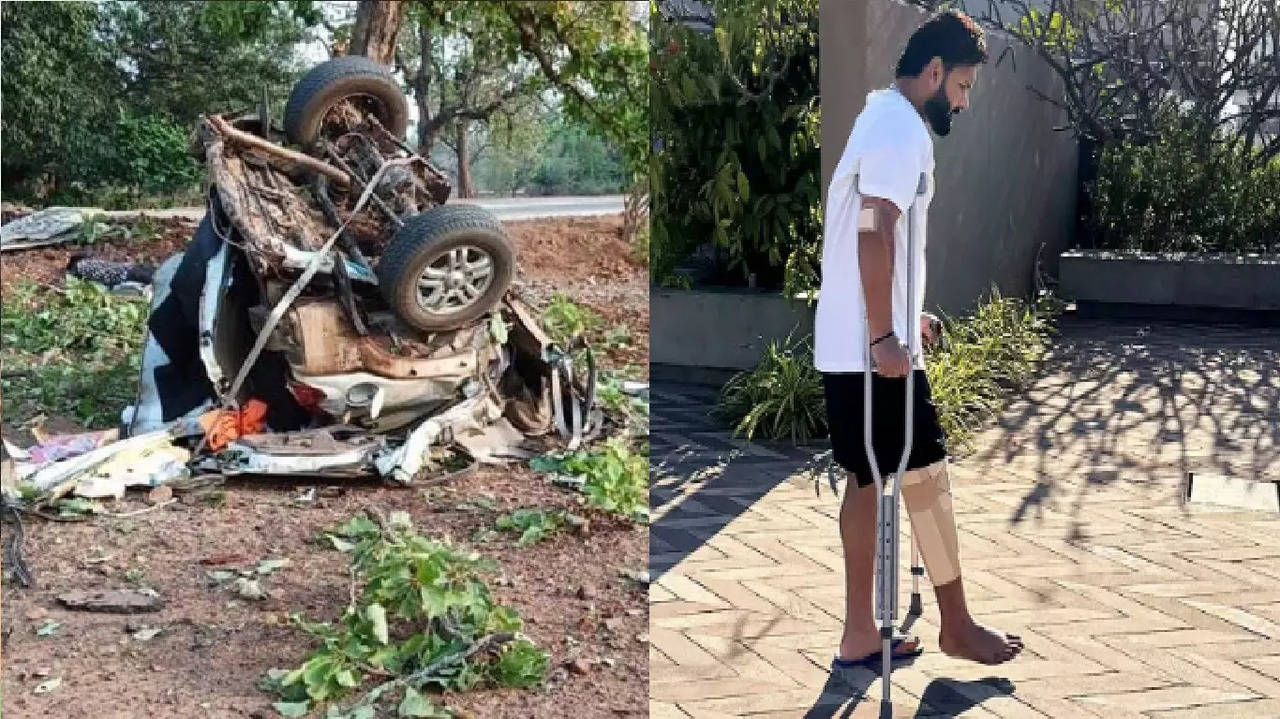 Chhattisgarh Naxal Attack Aftermath (Left) And Rishabh Pant Starts Rehabilitation (Right).