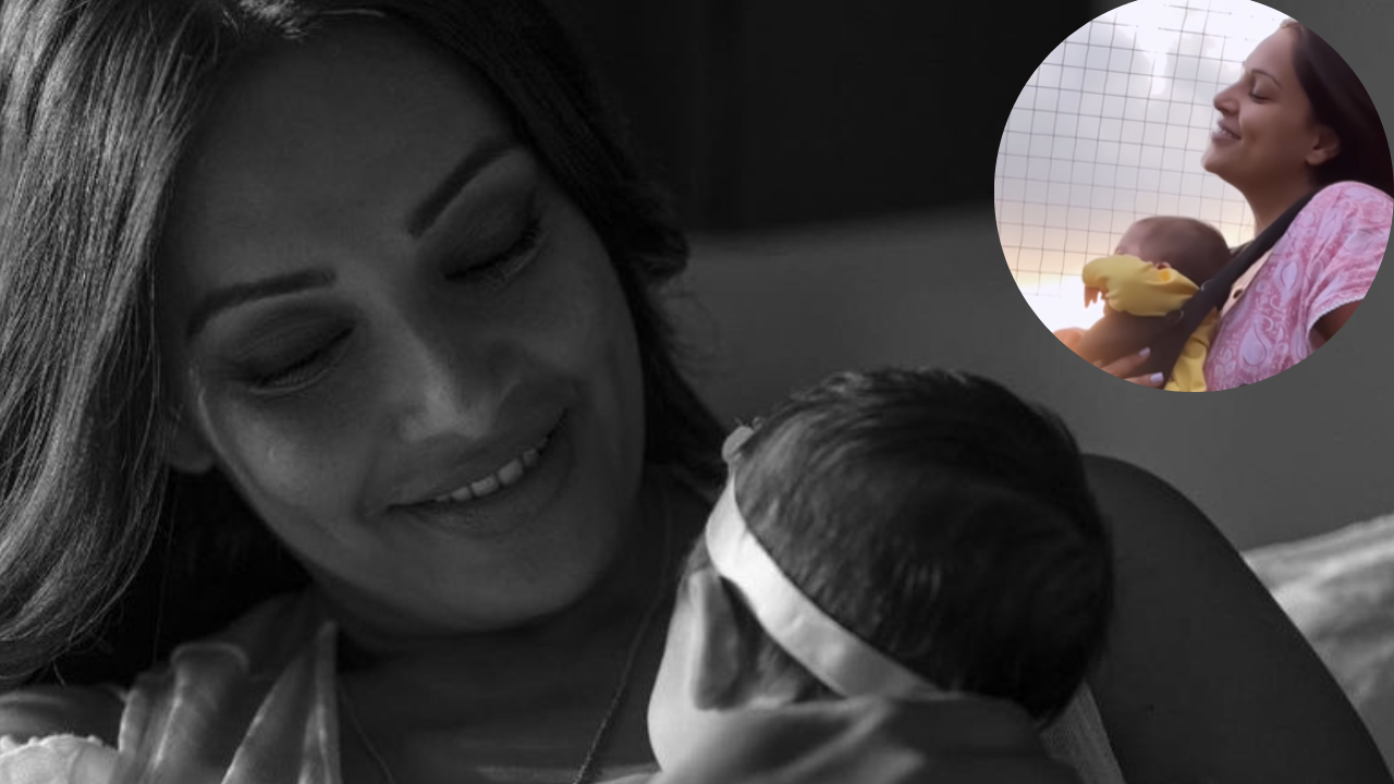 Mama Bipasha Basu Grooves To Never Grow Up With Little Devi And It's Just Too Cute. WATCH VIDEO