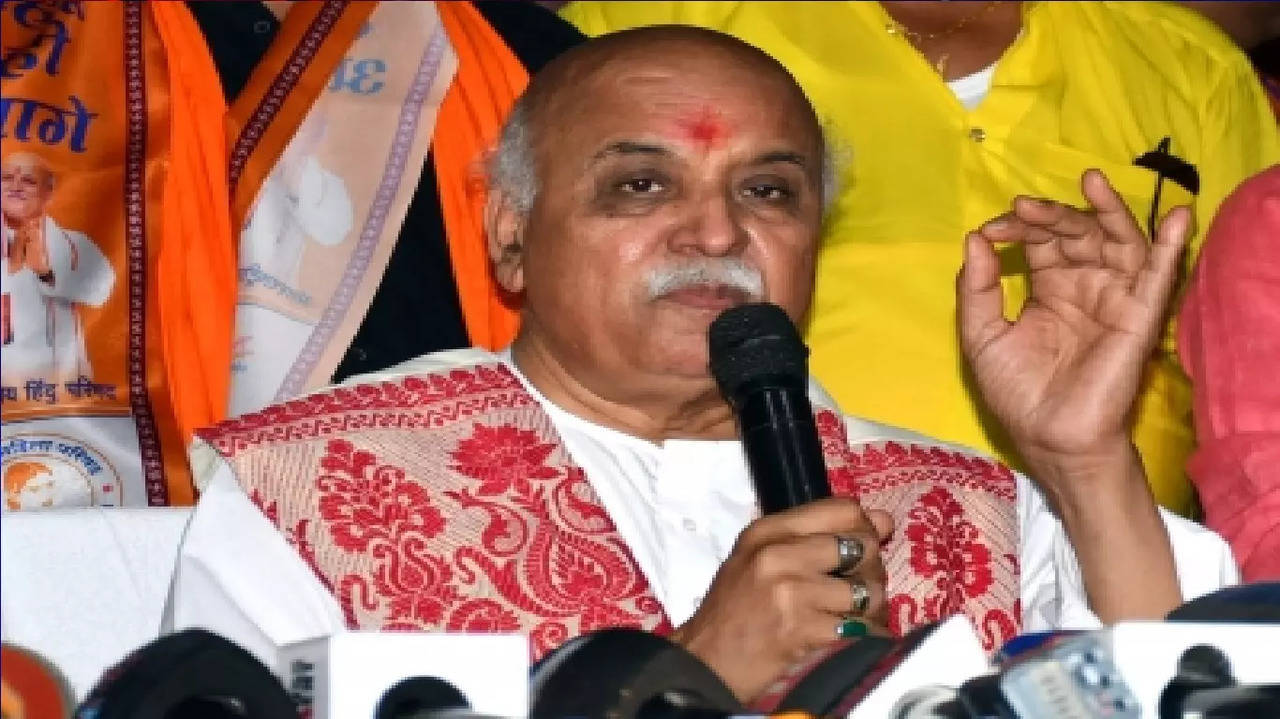 Togadia blamed the minority community for the surge in India's population.