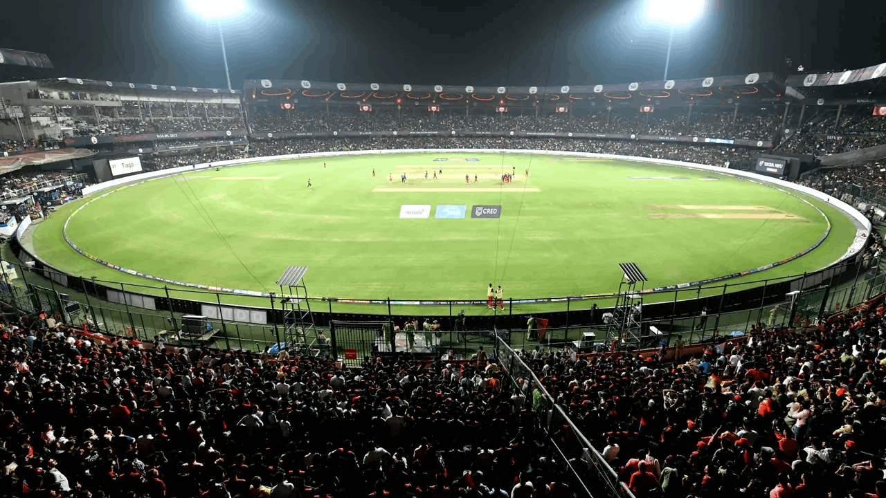 RCB chinnaswamy stadium BCCI