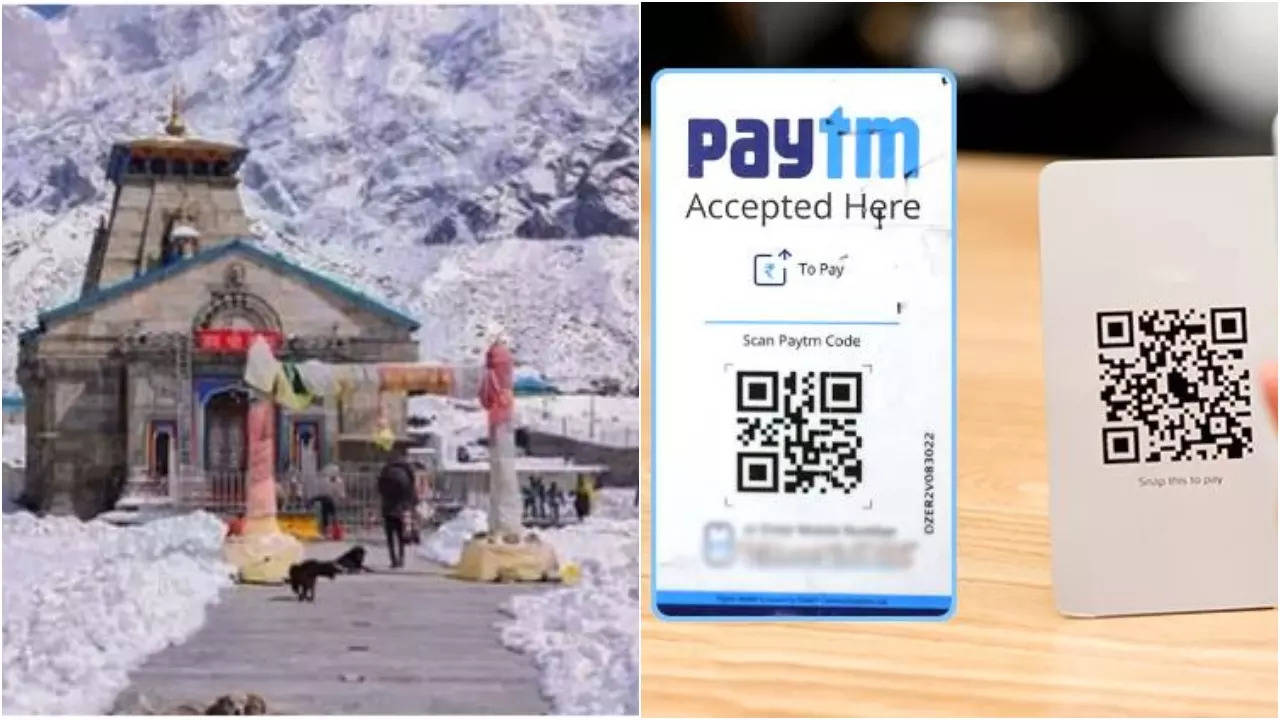 Kedarnath Temple news: Paytm enables digital donations at via Paytm QR