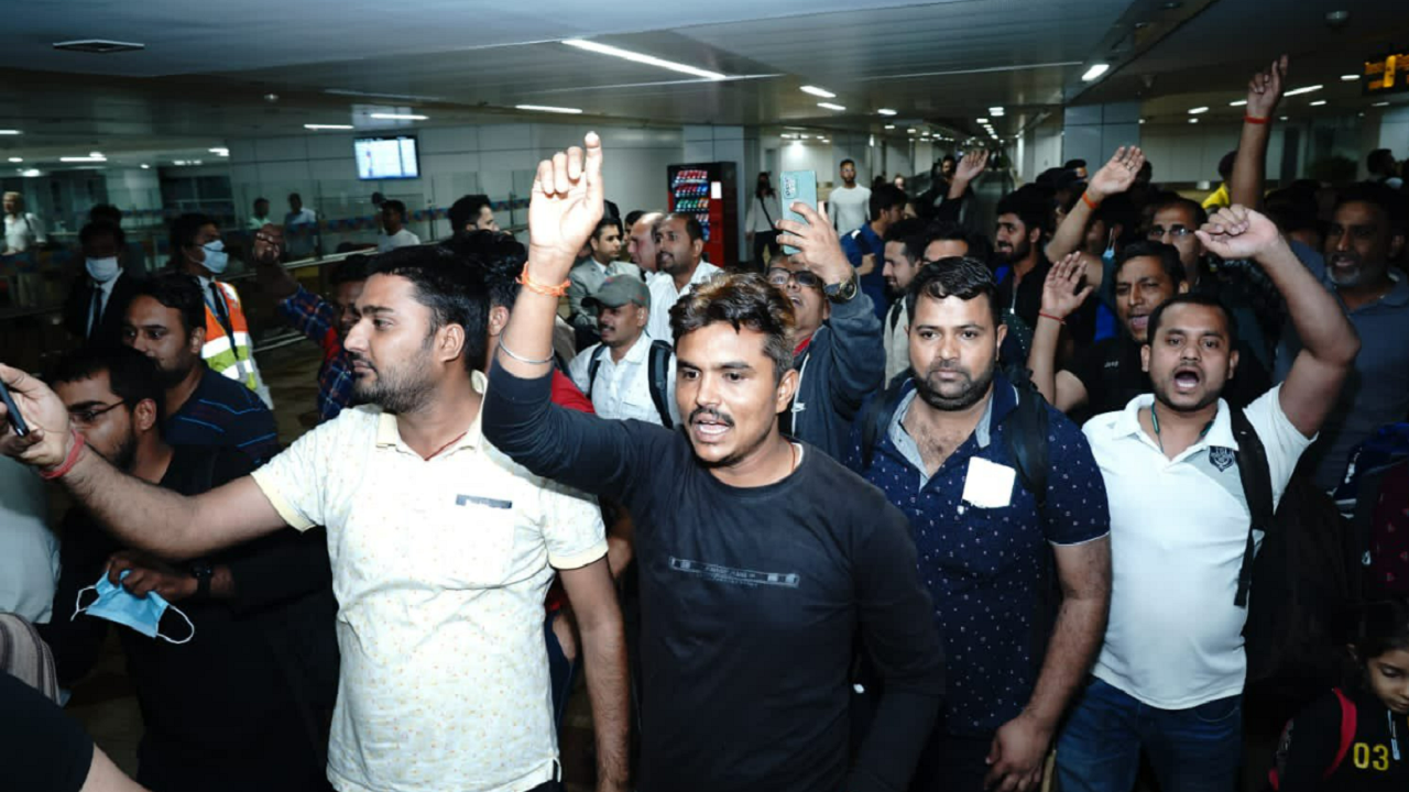 360 Indians Rescued From War-Hit Sudan Reach Delhi