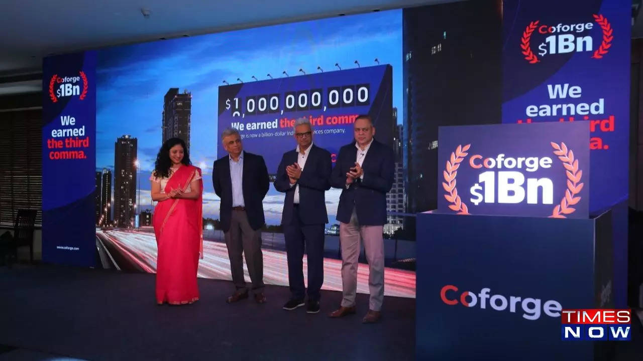 Coforge Crosses US$ 1 Billion Revenue Milestone - Celebrates with iPads for All Employees!