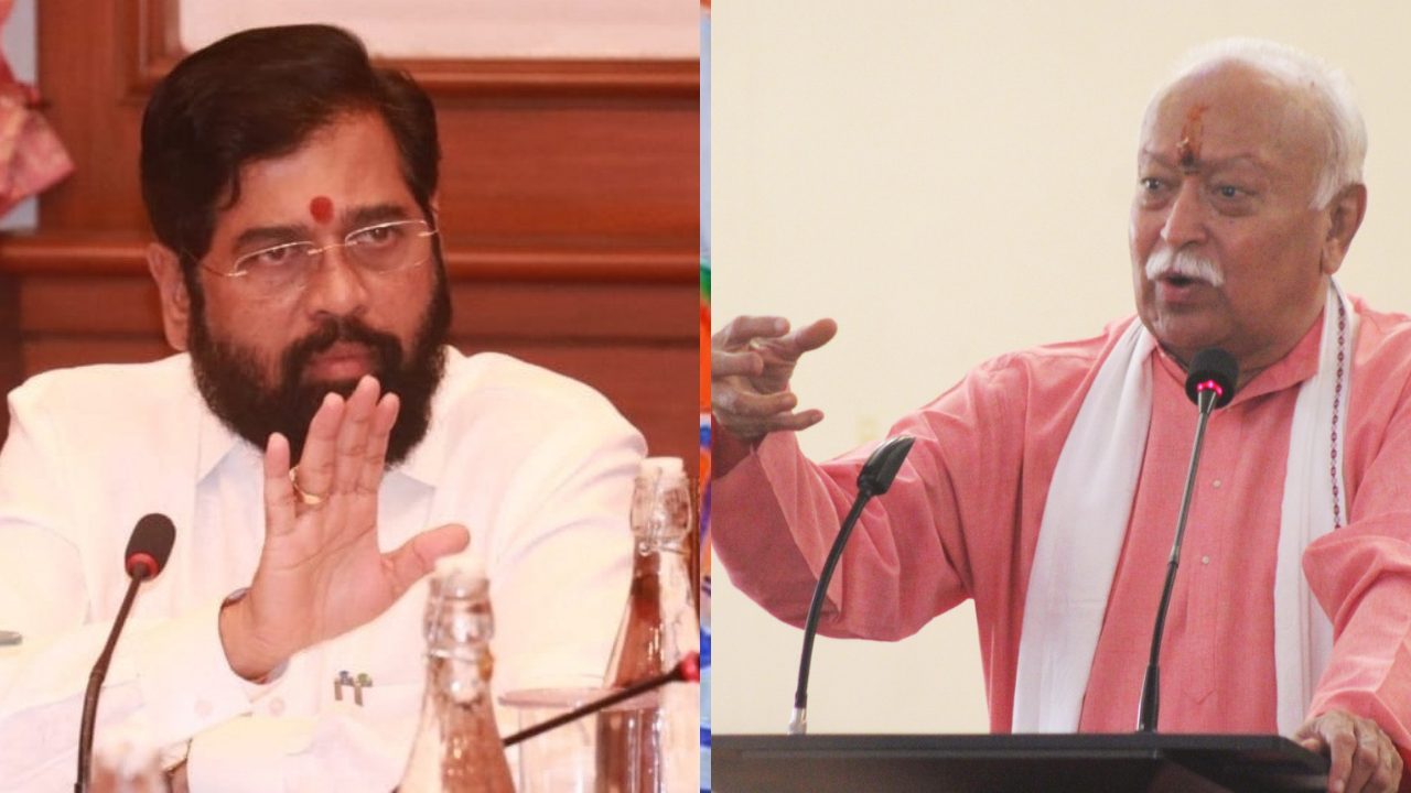 Eknath Shinde praises Mohan Bhagwat